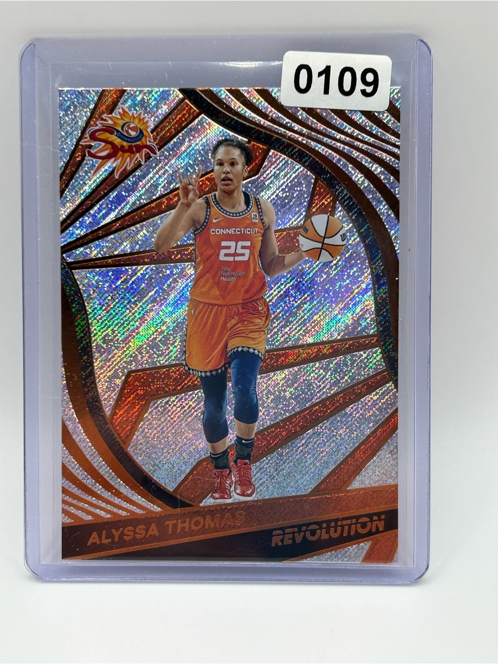 Alyssa Thomas Connecticut Sun Revolution Holo Basketball Card 🏀 WNBA